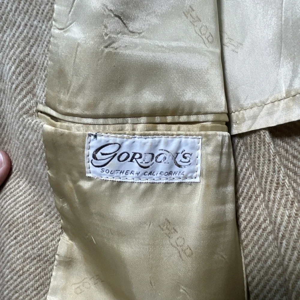 Vintage Izod Lacoste Wool Men's Blazer with Elbow Patches & Alligator‎ Buttons
